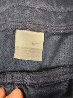 Nike Trainingshose Sporthose mit gelben Streifen Anthrazit M – Bild 3