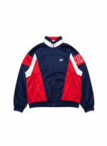 Nike Trainingsjacke Vintage Farbblock Dunkelblau L
