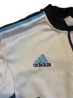 Adidas Manchester United Trainingspullover Off-White Halbreißverschluss L – Bild 2