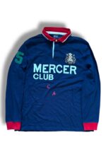 Polo Ralph Lauren Mercer Club Rugby Shirt / Langarm Polo Gesteppt XL