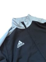 Adidas Team Trainingsjacke Schwarz Grau Gr. M – Bild 2