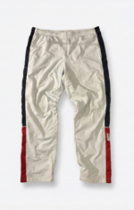 Nike Trainingshose Trackpants Hellgrau Weiß XL Colorblock Swoosh
