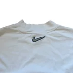Vintage Nike Mock Neck Longsleeve Weiß Gr. L – Bild 4