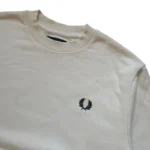 Fred Perry Sweatshirt Pullover Creme Gr. M – Bild 2