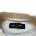 Fred Perry Sweatshirt Pullover Creme Gr. M – Bild 4