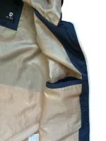 Windbreaker Übergangsjacke Blau Beige Gr. XXL (fällt wie XL aus) – Bild 4