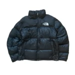 The North Face 700 Nuptse Puffer Daunenjacke Schwarz Gr. M