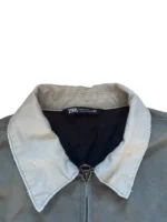 Zara Workwear Jacke / Detroit Jacket Olive-Grau XL – Bild 3