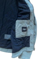 Zara Workwear Jacke / Detroit Jacket Olive-Grau XL – Bild 5