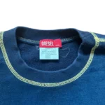 Y2K Vintage Diesel Sweatshirt | Contrast Stitch Crewneck XXL | Y2K Cyber Grunge – Bild 3