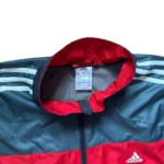 Y2K Vintage Adidas Track Jacket | Monogram Print L | 90s Trainingsjacke – Bild 3