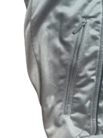 Vintage 90s Adidas Track Jacket | Big Back Logo | Silber Grau L – Bild 4