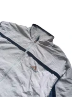 Vintage Adidas Windbreaker Jacke - M - Center Logo - Boxy Fit 90s Track Jacket – Bild 2