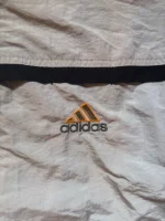 Vintage Adidas Windbreaker Jacke - M - Center Logo - Boxy Fit 90s Track Jacket – Bild 3