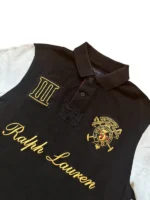 Ralph Lauren Snow Polo Challenge Cup L Schwarz Custom Fit Big Pony Vintage Grail Rare – Bild 2