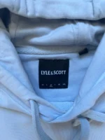 Lyle & Scott Hoodie Kapuzenpullover Hellblau Gr. M – Bild 4