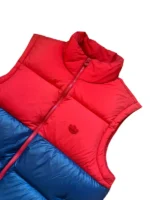 Adidas Originals Daunenweste Puffer Vest Colorblock Rot Blau Gr. M – Bild 2