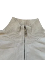 Lyle & Scott Half-Zip Pullover Troyer Creme Beige Gr. M – Bild 3