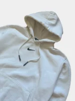 Nike Center Swoosh Hoodie Weiß Gr. M Boxy Y2K Streetwear – Bild 2