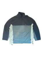 Nike Trainingsjacke | Windbreaker Style | Größe L | Grau | 2000er Y2K
