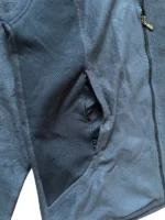 Adidas Jacke | Fleece | Größe M | Dunkelblau | Vintage – Bild 5