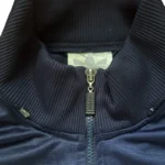 Adidas Trainingsjacke TEAM | 90s Vintage | Größe D6 (L) | Blau/Gelb/Grau | Trackjacket Retro Giacca – Bild 3