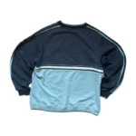 Nike Sweatshirt Crewneck | 90s Vintage | Größe L | Dunkelblau/Hellblau – Bild 5