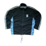 Adidas Trainingsjacke | Y2K Vintage | Größe D6 (L) | Dunkelblau/Hellblau | Trackjacket Retro Zipper