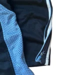 Adidas Trainingsjacke | Y2K Vintage | Größe D6 (L) | Dunkelblau/Hellblau | Trackjacket Retro Zipper – Bild 4