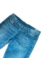 Diesel SOOZY Jeans | Y2K Stretch | Größe W3 L34 | Blau Washed | Denim Pantaloni Vintage – Bild 2