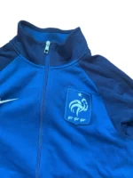 Nike FFF Frankreich Trainingsjacke | Retro | Größe M | Blau | France Track Jacket Football – Bild 3