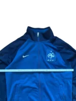 Nike FFF Frankreich Trainingsjacke | Retro | Größe M | Blau | France Track Jacket Football – Bild 5