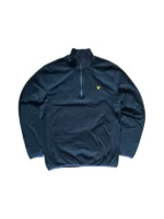 Lyle & Scott /4 Zip Sweatshirt | Casual | Größe L | Navy Blau | Pull Marine