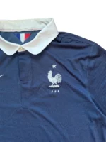 Nike FFF Frankreich Polo Jersey | World Cup 204 | Größe L | Navy Blau | France Shirt – Bild 3