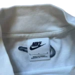 Vintage Nike Mock Neck Longsleeve Weiß Gr. L – Bild 3