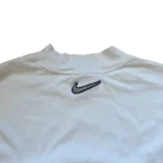 Vintage Nike Mock Neck Longsleeve Weiß Gr. L – Bild 4