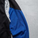 Nike Trainingsjacke | Vintage 90s Y2K | Größe M | Schwarz Blau Weiß – Bild 6