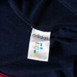 Adidas Trainingsjacke | Vintage 90s | Größe L | Rot Navy Weiß – Bild 6