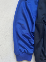 Nike Trainingsjacke | Vintage 90s Y2K | Größe M | Schwarz Blau Weiß – Bild 5