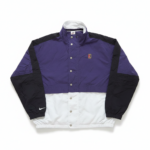 Nike Windbreaker | Nike Court Vintage 90s | Größe L | Lila Schwarz