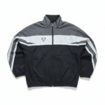 Nike Trainingsjacke | Vintage Y2K | Größe M | Blau Grau Weiß