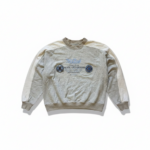 Levi’s Sweatshirt | Vintage 90s | Größe XL | Grau Weiß Beige