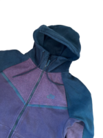Nike Tech Fleece Hoodie | Vintage | Größe M | Weinrot Schwarz – Bild 2