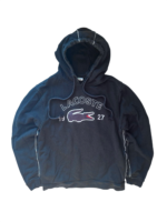 Lacoste Hoodie | Vintage Style | Größe 4 | Schwarz
