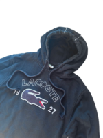 Lacoste Hoodie | Vintage Style | Größe 4 | Schwarz – Bild 2