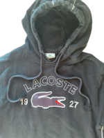 Lacoste Hoodie | Vintage Style | Größe 4 | Schwarz – Bild 3