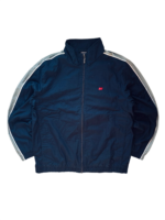 Nike Trainingsjacke | Vintage 90s | Größe L | Navy Blau Grau
