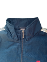 Nike Trainingsjacke | Vintage 90s | Größe L | Navy Blau Grau – Bild 4