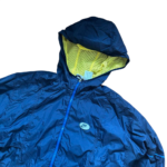 Nike Vintage Windbreaker | Retro Y2K | Größe XL | Blau Gelb – Bild 3