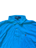Ralph Lauren Poloshirt | Vintage | Größe M | Türkis Blau – Bild 3